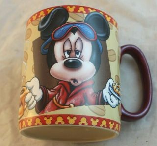 Walt Disney World Parks Mickey Mouse Xl Coffee Mug “mornings Aren 