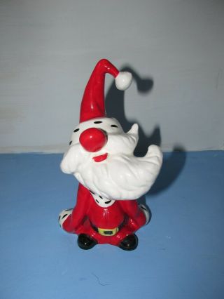 Vintage Kreiss & Co Psycho Santa - Bad Santa - Vintage Ceramic Santa - Mid Century