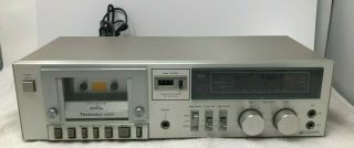 Vintage Technics Rs - M215 Stereo Cassette Deck Tape Player