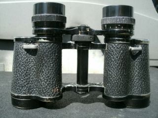 Vintage Carl Zeiss Jena Deltrintem 8x30 Binoculars & Soft Case