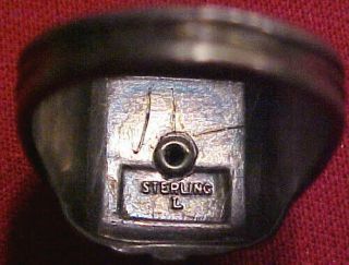 Vintage Boy Scout (Explorer) Sterling Silver Ring 2