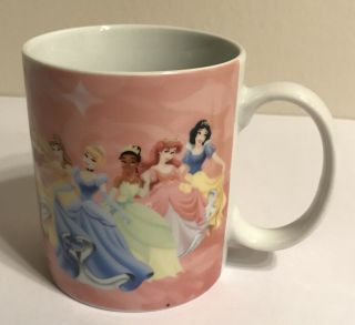 Vintage Disney Princess Snow White Cinderella Ariel Ceramic Coffee Tea Mug Cup