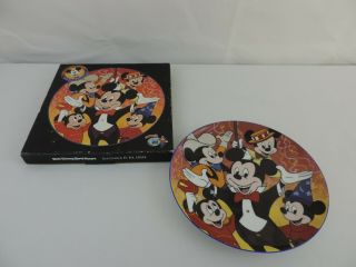 Walt Disney Disneyana Convention 1995 Le 3000 Plate Sorcerer Mickey Mouse