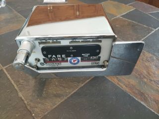 Vintage Taxi Fare Meter Rockwell