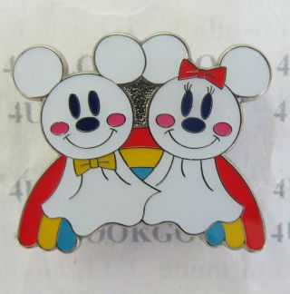 Tokyo Disney Sea Pin Mickey & Minnie Mouse Teru Teru Bozu - Make The Sun Shine