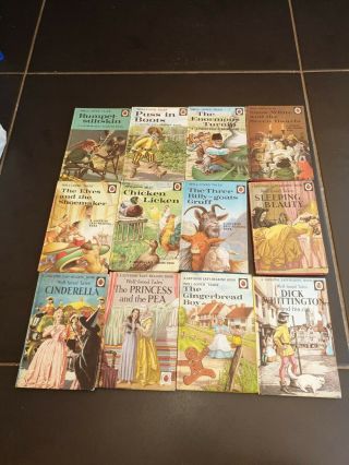 Vintage Ladybird Books Bundle For 12 - Well Loved Tales - Series 606d - 2’6 Net