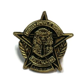 General De Transito Baja California Mexico Vintage Police Badge Lapel Hat Pin