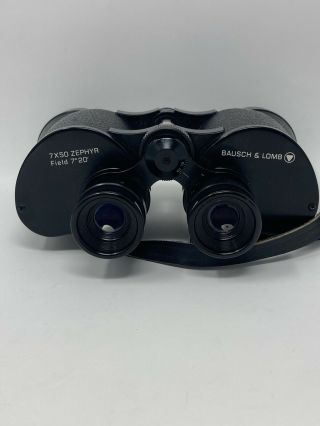 Vintage Bausch & Lomb Zephyr 7x50 Binoculars