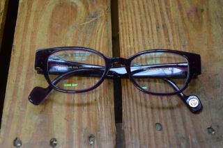 Vintage Anne Et Valentin Translucent Purple Eyeglasses Frames Romance 0801