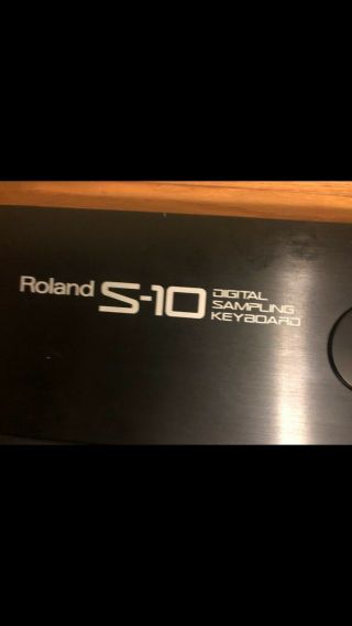 ROLAND Midi Digital Sampling/Synthesizer Keyboard Model S - 10 vintage pro 2