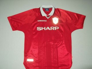 Manchester United Vintage Champions League 1998/99 Football Shirt Umbro