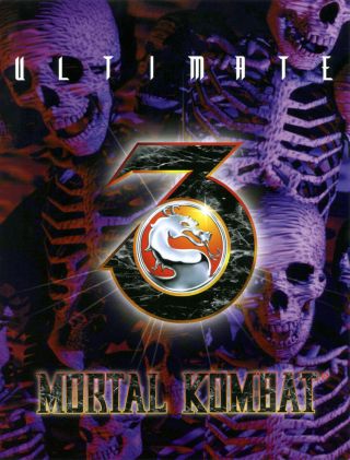 Midway Ultimate Mk3 Mortal Kombat 3 Nos Video Arcade Game Promo Flyer