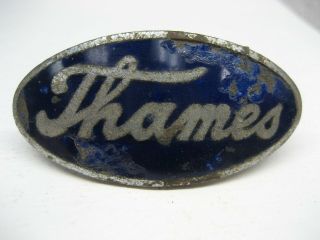 Vintage 1948 - 1952 Ford Thames Grille Badge Emblem Oem