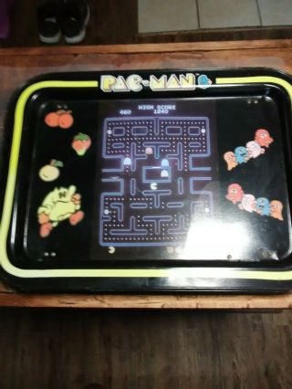 Vintage Pac Man Tv Tray Midway