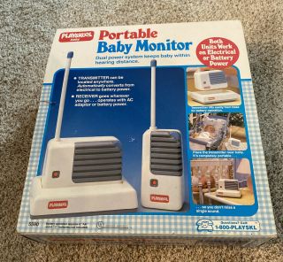 Vintage 1990 Playskool Baby Portable Baby Monitor As Seen Toy Story