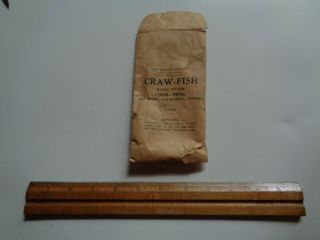 Vintage Craw - Fish Water Set for Coon - Mink Trapping 3