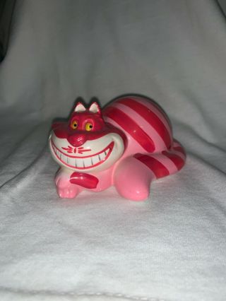 Vintage Disney Cheshire Cat From Alice In Wonderland Porcelain Ceramic Figurine