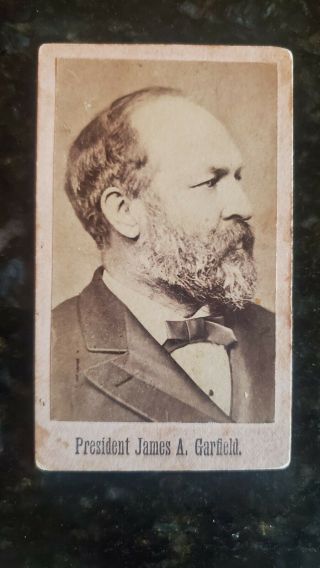 Cvd Card Of President James A.  Garfield Assassinated