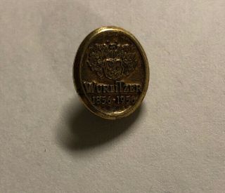 Rare 1 Of A Kind Vintage Wurlitzer 1856 - 1956 Pin 100 Year Anniversary
