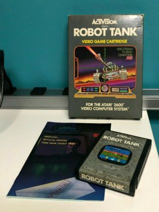 Arcade Atari 2600 Activision Robot Tank