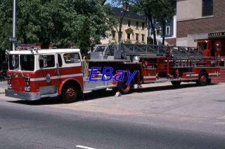 Providence,  Ri Fire Dept Slide: L - 4 1983 Maxim