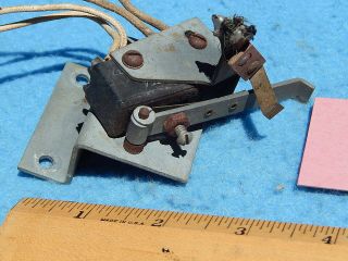 Rock - ola 1428 Mechanism Tone Arm Micro Switch & Lever Assembly 3