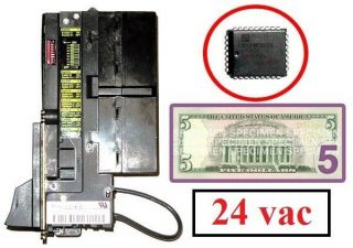 Update Chip For Coinco Money Controls Mc2622 Validator Update 2008 $5 - 24vac