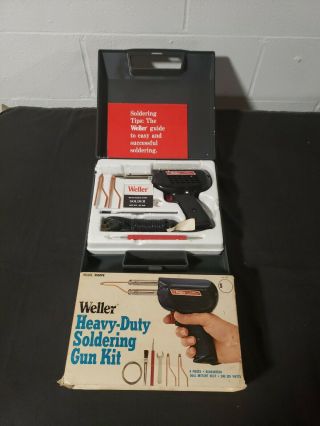 Vintage Weller D - 550pk Heavy Duty Soldering Gun Kit 240/325 Watts