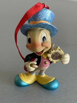 Disney Parks Jiminy Cricket Pinocchio Christmas Ornament 2012