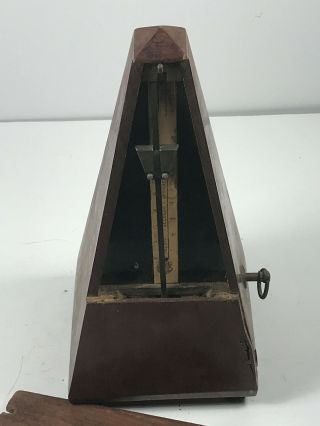 1846 Metronome French Maelzel Paquet Has Some Repair