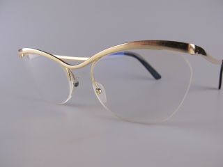 Vintage Essel Nylor 95 Gold Filled Eyeglasses Frames Made In France