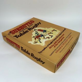 Vintage Subbuteo Table Rugby 1968 International Edition - 100 Complete Vgc