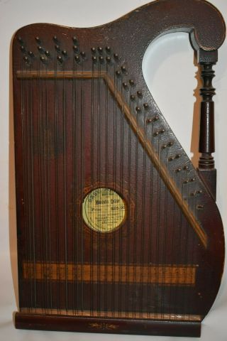 Vintage Harp / Mandolin / Guitar / Pianoette Felix Schmidt Liberty Model 1917