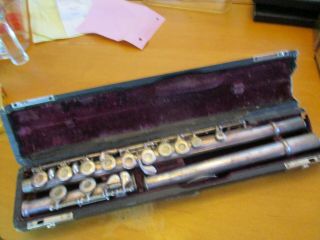 1915 - 25 King Cleveland Hn White Co.  Flute W/ Case - Low Serial Number,