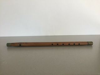 Antique Wood Fife 14 1/4 Inches