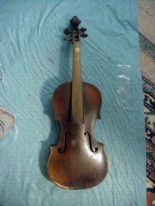 Antique 19th Century German Finely Made Violin 1