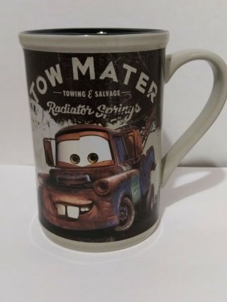 Disney Cars Tow Mater Coffee Mug Tea Cup Radiator Springs Disneyland
