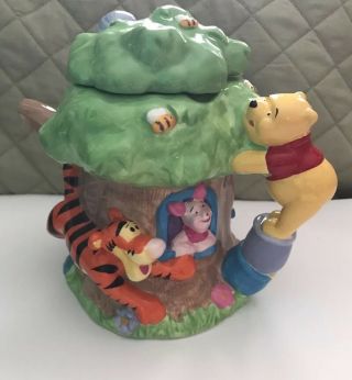 Disney Winnie The Pooh Teapot Piglet Tiger Houston Harvest