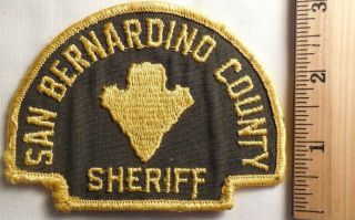 San Bernardino County California Sheriff Patch (highway Patrol,  Sheriff,  Ems)