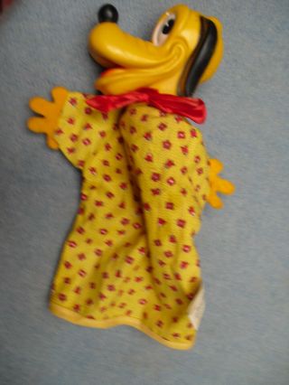Pluto Hand Puppet Gund Mfg Co Tag