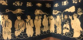 AN AWESOME CHINESE PICTORIAL WALL HANGING RUG 2