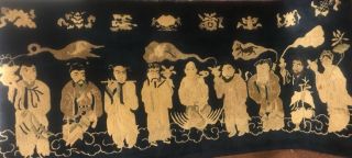 AN AWESOME CHINESE PICTORIAL WALL HANGING RUG 3