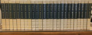 Vintage The World Book Encyclopedia Set,  1962 - 1986 Year Book W/50 Yr Anniversary