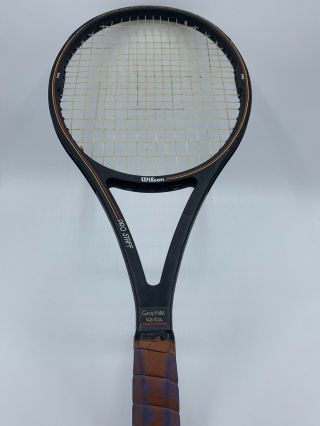 Vintage Wilson Pro Staff 85 Graphite Saint Vincent Tennis Racket