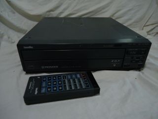 Vintage Pioneer Ld - V4400 Laser Disc Player,  With Remote