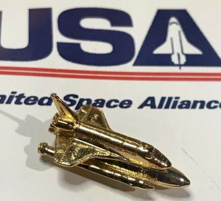 Vintage United States Space Program Space Shuttle Pin Nasa Rocket