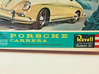 Vintage 1960 Revell Porsche Carrera Model Kit H - 1238:139 Complete 3
