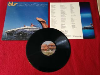 Blur The Great Escape 1995 Vintage Vinyl Lp Postage