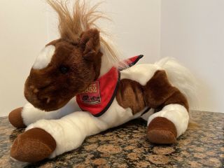 Wells Fargo Plush Horse Stuffed Animal Trixie Paint Pony Toys R Us 2005 13”