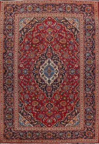 Classic Hand - Knotted Vintage Ardakan Area Rug Wool Floral Oriental Carpet 8 